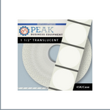 Wafer Seals, 1.5" Translucent, Qty 45K
